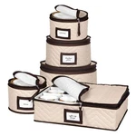 China Storage Containers 5 Piece Set Moving Boxes For Dinnerware Glasses Plates. Fixed Price $47.86.