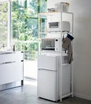 Yamazaki Home Tower Storage Rack 67-INCH (fridge) (67" H) Steel. Fixed Price $85.50.