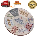 Big Sky Carvers Lazy Susan Tray Rustic Farmhouse Patchwork Decor. Fixed Price $20.68.
