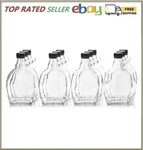 North Mountain Supply 12 Ounce Glass Maple Syrup Bottles With Loop Handle & B.... Fixed Price $39.66.