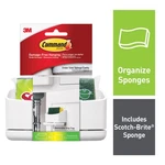 Command Under Sink Sponge Caddy With 1 Removable : 6 In. X 3.2. Fixed Price $13.74.