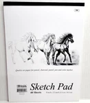 Sketch Pad Paper Art Book Color Illustrations Draw 40 Sheets New #550. Fixed Price $10.45.