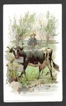 Victorian Trading Card - Arbuckle Coffee "milk Recipe" (3R3). Fixed Price $10.00.