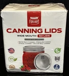 Forjars Wide Mouth Canning Lids 50 Count Sealed Box Bpa Free Rings Not Included. Fixed Price $24.00.