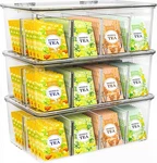 Utopia Home - Pantry Organizers And Storage Cabinet Pack Of 3, Clear. Fixed Price $51.46.