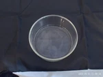 "pre-owned" Clear Pyrex Trademark 414 Storage Bowl Oz. No Lid. Fixed Price $9.99.