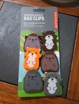 Kikkerland Woodlands Bag Clip Set Of 6. Fixed Price $12.00.