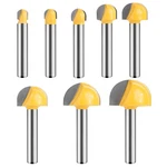 Box Router Bit Set 1/4 Inch Shank, 8 Pcs Solid Carbide Double Flute Cove.... Fixed Price $31.67.