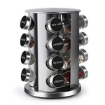 Revolving Countertop Spice Rack Stainless Steel Seasoning Storage Organizationsp. Fixed Price $37.43.