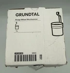 Ikea Grundtal Stainless Steel Hanging Utensil Holder Hook 192.020.88 New. Fixed Price $15.00.