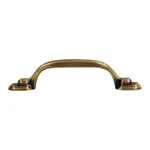 Hexa Style 3" Center To Traditional Antique Brass Cabinet Pull Handle. Fixed Price $48.48.