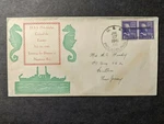 Uss Philadelphia CL-41 Naval Cover 1940 Seahorse Equator Cachet. Fixed Price $9.99.