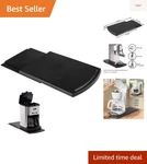 Handy Sliding Tray Mat For Coffee Maker,kitchen Appliance Moving.... Fixed Price $27.99.