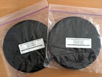 Set Of Norpro Charcoal Filters For Compost Keeper 5.625" Diameter, Black. Fixed Price $11.00.