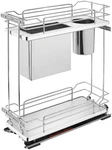 Rev-a-shelf 5322KB-BCSC-8 Contemporary 8-3/4"W X 24"H Soft Close Grey. Fixed Price $579.07.