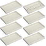 Inbagi 8 Pcs Small Velvet Jewelry Tray Stackable Drawers Organizer Tr.... Fixed Price $35.98.