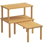 Danfoxer Cabinet Organizer Shelf(set Of 3),BAMBOO Kitchen Medium, Natural. Fixed Price $30.29.