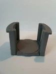 Blum Orga-line Adjustable Plate Holder Organizer ZTH.035-03 Gray/stainless. Fixed Price $65.00.