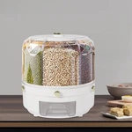 360 Rotatable Cereal Grain Dispenser Storage Box Kitchen Rice Container. Fixed Price $29.71.
