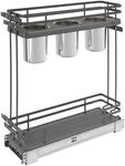 Rev-a-shelf 5322UT-BCSC-6 Contemporary 7-1/4"W Soft Close Two Grey. Fixed Price $414.46.