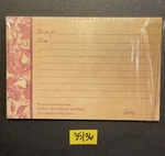 Lang 4X6 Recipe Cards Wine Country By Susan Winget 35/36 Open Package. Fixed Price $10.00.