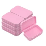 Uxcell 6PCS Metal Tin Box, 95 60 20MM (3.7 2.4 0.8 Inches), Pink. Fixed Price $24.99.
