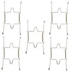 5PCS 6-INCH Small Invisible Plate Wire Hanger Wall Holders With Protective Ru.... Fixed Price $17.21.
