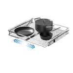 Expandable Pull Out Cabinet ORGANIZER,17.1 28" W 22.5" Heavy Duty Slide O.... Fixed Price $97.82.