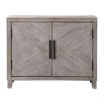 Uttermost Adalind Farmhouse 2-DOOR Wood Accent Cabinet White Wash. Fixed Price $1051.20.