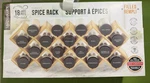 Bamboo Criss-cross Spice Rack 18 Jars Kamenstein New. Fixed Price $29.99.