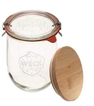 Weck Tulip Jar - 35.9 Fl. Oz (1 Liter) Large Glass Container For Colorless. Fixed Price $37.99.