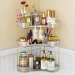 Euhome 3-TIER Corner Bathroom Counter Organizer Makeup Cosmetic Storage, Tool.... Fixed Price $38.97.
