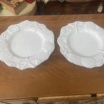 Pair Mud Pie Sanibel Ceramic Starfish Shells 11 Dinner W Tag Plates. Fixed Price $39.99.