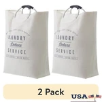 Laundry Deluxe Canvas Tote 2 Pack Sturdy Cotton Handles Vintage Sorter. Fixed Price $40.21.