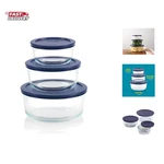 Pyrex Simply Store (3-PACK) Glass Food Storage Containers Set, (2, 4 & 7 Cup).... Fixed Price $35.99.