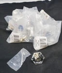 Vintage Hickory Hardware Crystal Style Cabinet Pulls/knobs. Set Of 10. 1/2". Fixed Price $19.99.