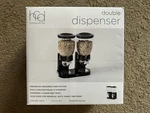 Zevro By Honey-can-do Double Cereal Dispenser Kitchen Organization Black New. Fixed Price $34.99.