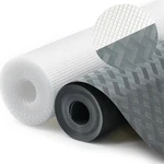 2 Rolls Shelf Non-adhesive Kitchen Cabinets Drawer Liners, Waterproof And. Fixed Price $15.99.