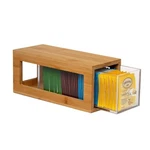 Serenica Homes Bamboo And Acrylic Drawer Tea Bag Holder- Durable & Elegant. Fixed Price $50.47.