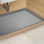 Under Sink Mat - 37" 22" Waterproof Kitchen Cabinet Flexible Silicone.... Fixed Price $39.13.
