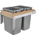 Rev-a-shelf 4WCTM-18BBSCDM2 Wood Classics 15"W Top Mount Double Silver. Fixed Price $69.38.