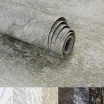 Marble Contact Paper For Countertops Cover - 12"X197" Matte Grey Peel And Sti.... Fixed Price $22.16.