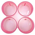 (300 Design Optional) Mubyok M02 4INCH Circles With Holes Cavity Silicone F.... Fixed Price $17.92.