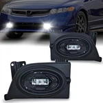 Oksiwa Led Fog Lights Fit For 2006 2007 2008 Honda Civic 4-DOOR Sedan, Front .... Fixed Price $94.19.