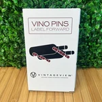 Vintageview Vino Pins 2 Bottle Wall Mount Metal Wine Rack Modern Anodized Black. Fixed Price $25.00.