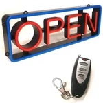 Used Mystiglo VH-01-RC Led Open SIGN,27-3/4 L,2-3/4 W. Fixed Price $75.00.