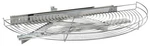 Rev-a-shelf 5881-33-1 Classic 33" Half Moon Wire Lazy Susan Chrome. Fixed Price $187.76.