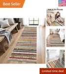 Runner Non Slip Hallway: 3X8 Washable Kitchen Rugs For High Traffi.... Fixed Price $57.77.