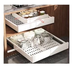 Pack Pull Out Cabinet Organizer Expandable WIDTH(13"-21") DEPTH(17"-24".... Fixed Price $85.99.