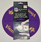 Minnesota Vikings Nfl 9" Silicone Lid. Fixed Price $12.99.